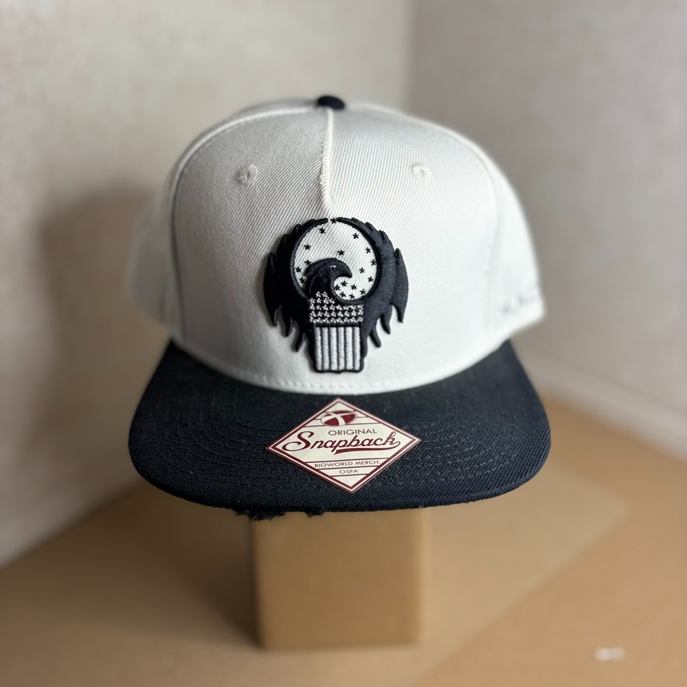 Fantastic Beasts MACUSA Snapback Hat Harry Potter Cap White Black